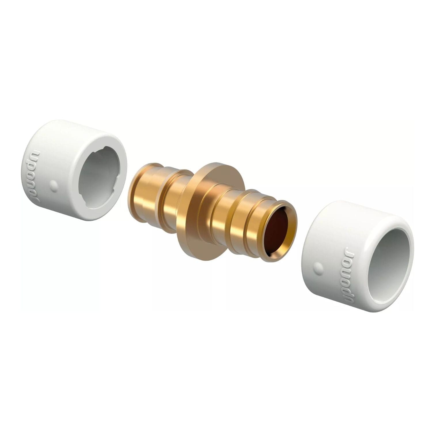 Uponor Q&E DR Skjøtemuffe 18mm Uponor Rørdeler tappevann HEI-5110936