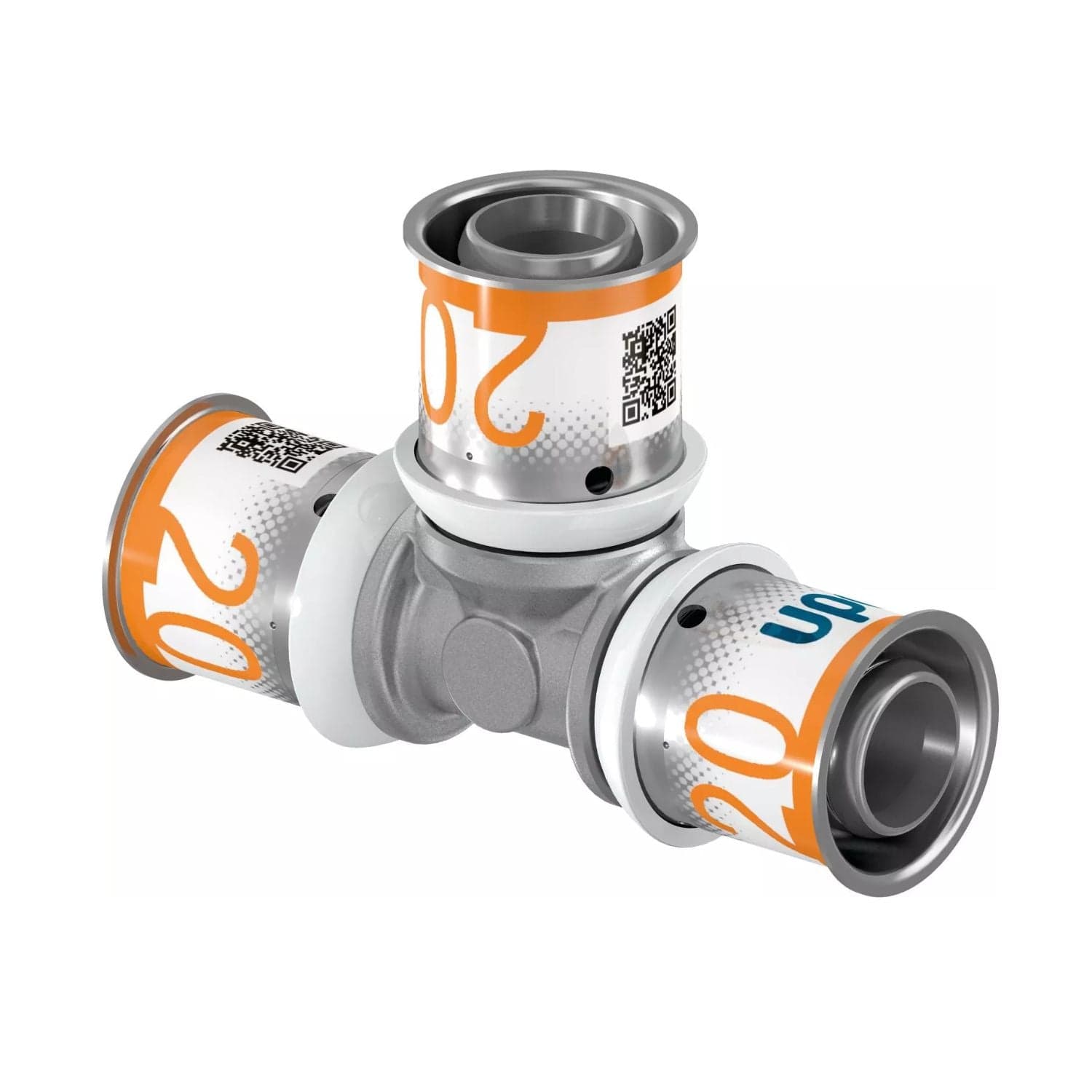 Uponor S-Press Plus T-rør 20mm Uponor T-rør pressfitting HEI-5114487
