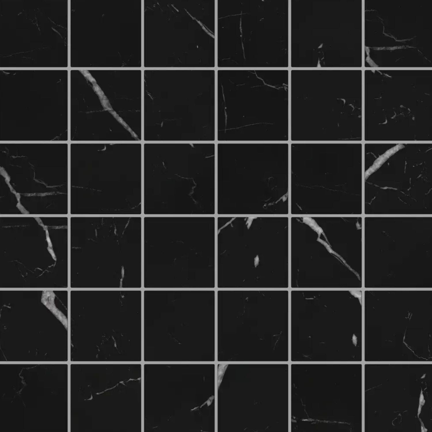 Vikingbad Hypnose Mosaikkflis 5x5cm / Svart VikingBad VB-114895