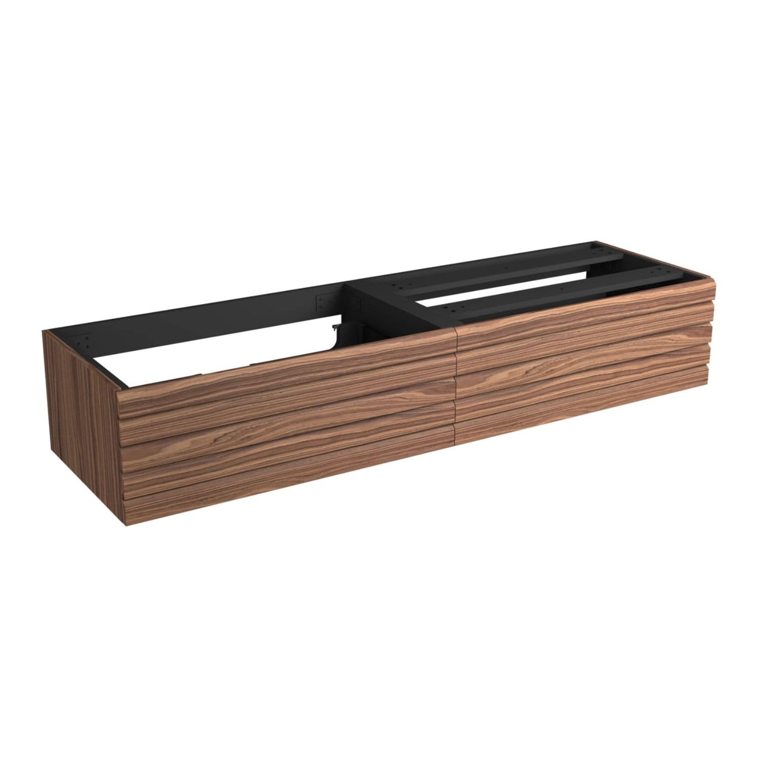 Vikingbad MIE DEMI Stav Servantskap Mål: B(60-200)x46x29 cm Valnøtt / 120cm VikingBad Servantskap VB-116311