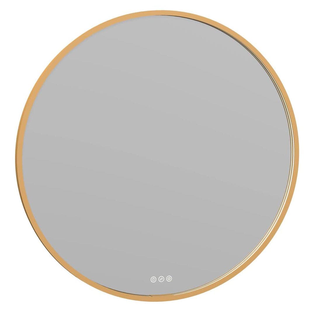 Dansani Moon Rammespeil LED - Ø75/90cm Dansani Baderomsspeil