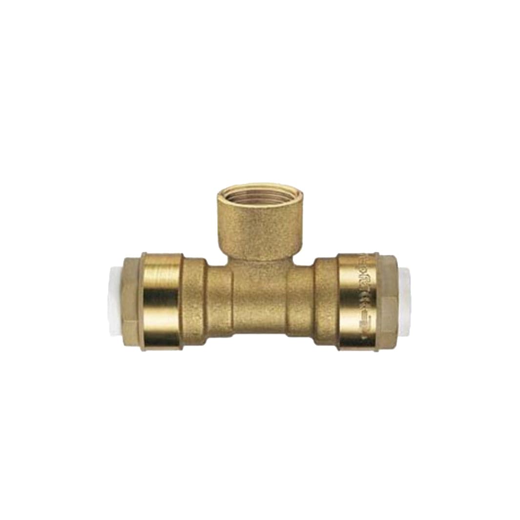 Høiax Push T-rør 18mmx1/2"x18mm Høiax Rørdeler tappevann HO-5125409