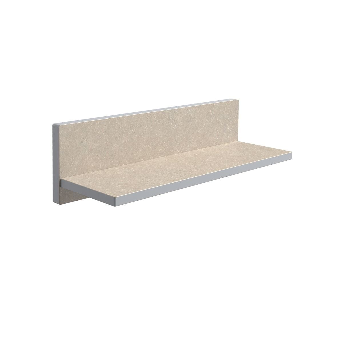 Korsbakken Hylle HPL L30-60cm Sandfarget / 30cm Korsbakken Baderomshylle KO-515580030