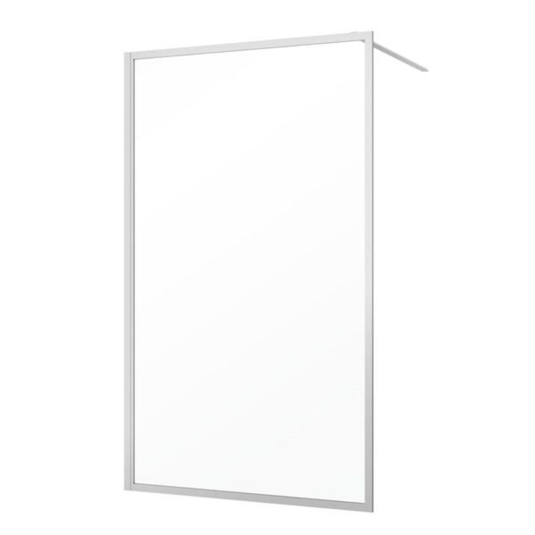 Sealskin Contour Dusjvegg A3 Walk-In H200cm Matt aluminium / 90cm / Klart glass Sealskin Dusjvegg CO-CDA30886325100