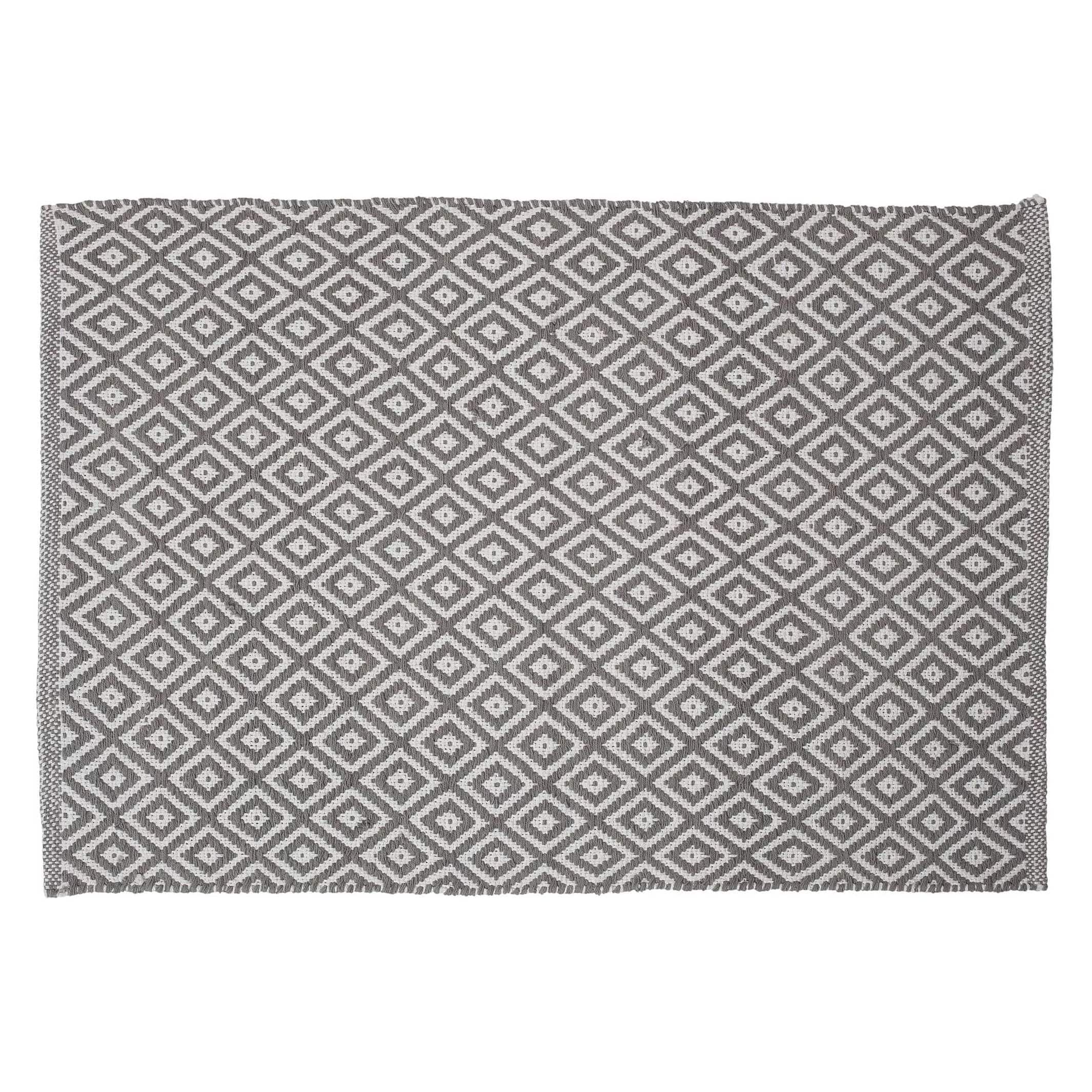 Sealskin Trellis badematte 60x90 Grå Sealskin Baderomsmatte CO-V213614
