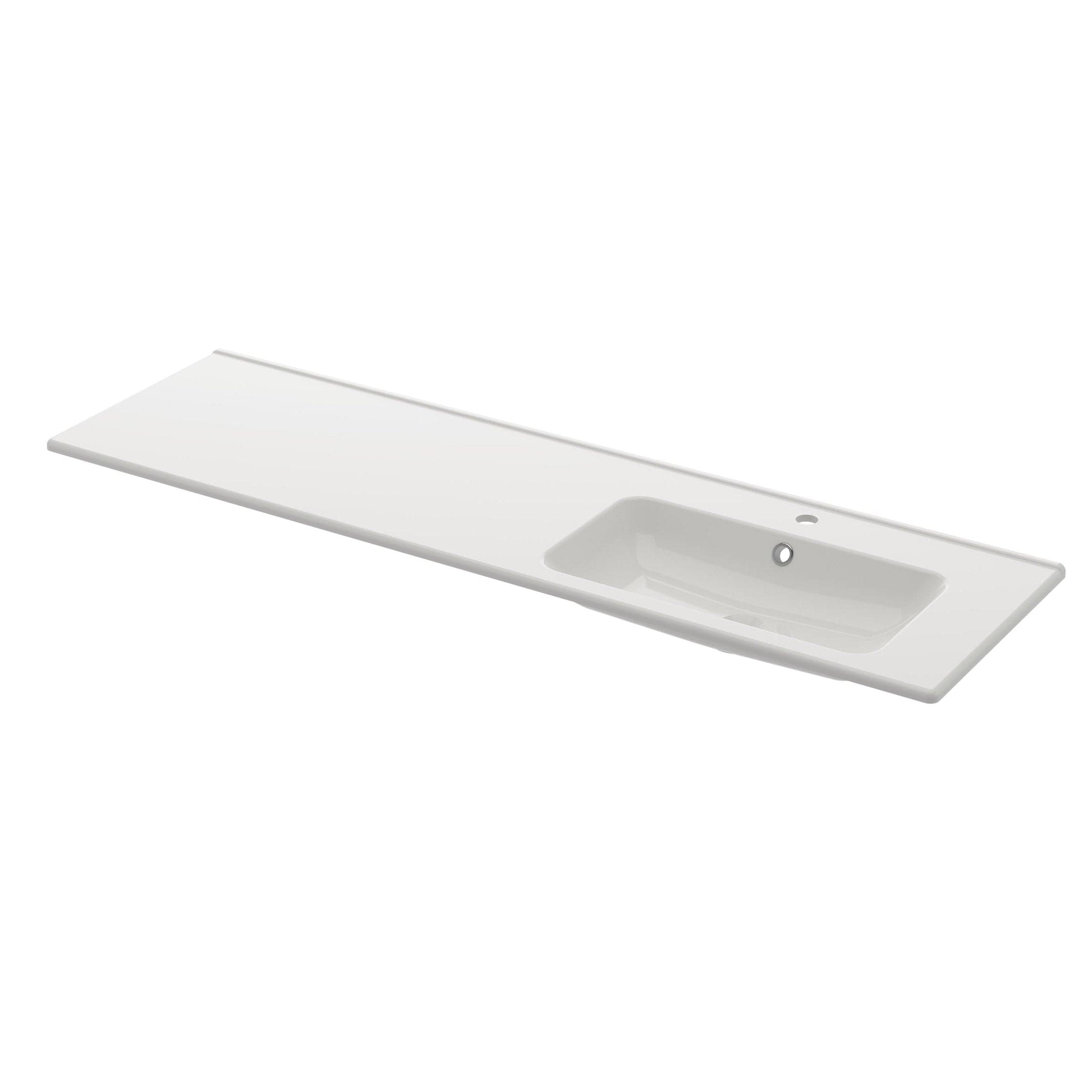 Servant Nerby Møbelservant B160xD45 Hvit Hvit / 160cm / Høyre Svedbergs Møbelservant SV-5162-H