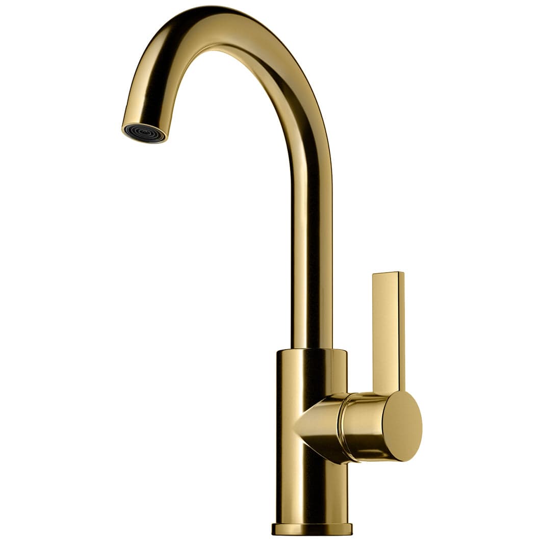 Tapwell ARM078 Servantbatteri H328mm - ikke til benkeplate Honey gold Tapwell Servantbatteri TA-9424420