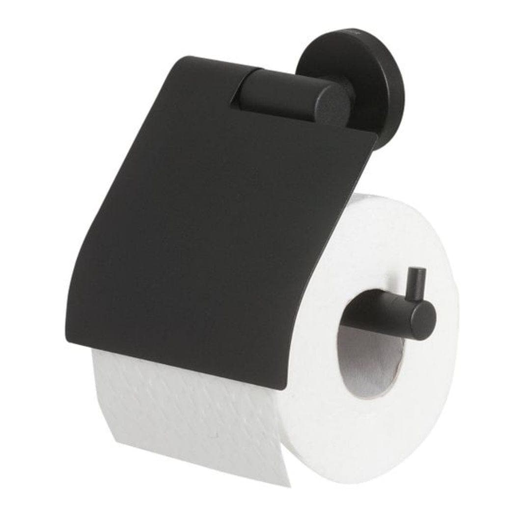 Tiger Boston toalettpapirholder med lokk Tiger Toalettrullholder