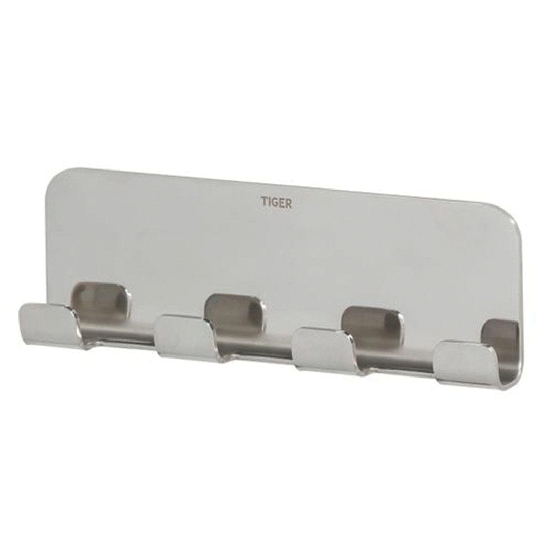 Tiger Colar krokrekke blankpolert Krom Tiger Knagger CO-T314733