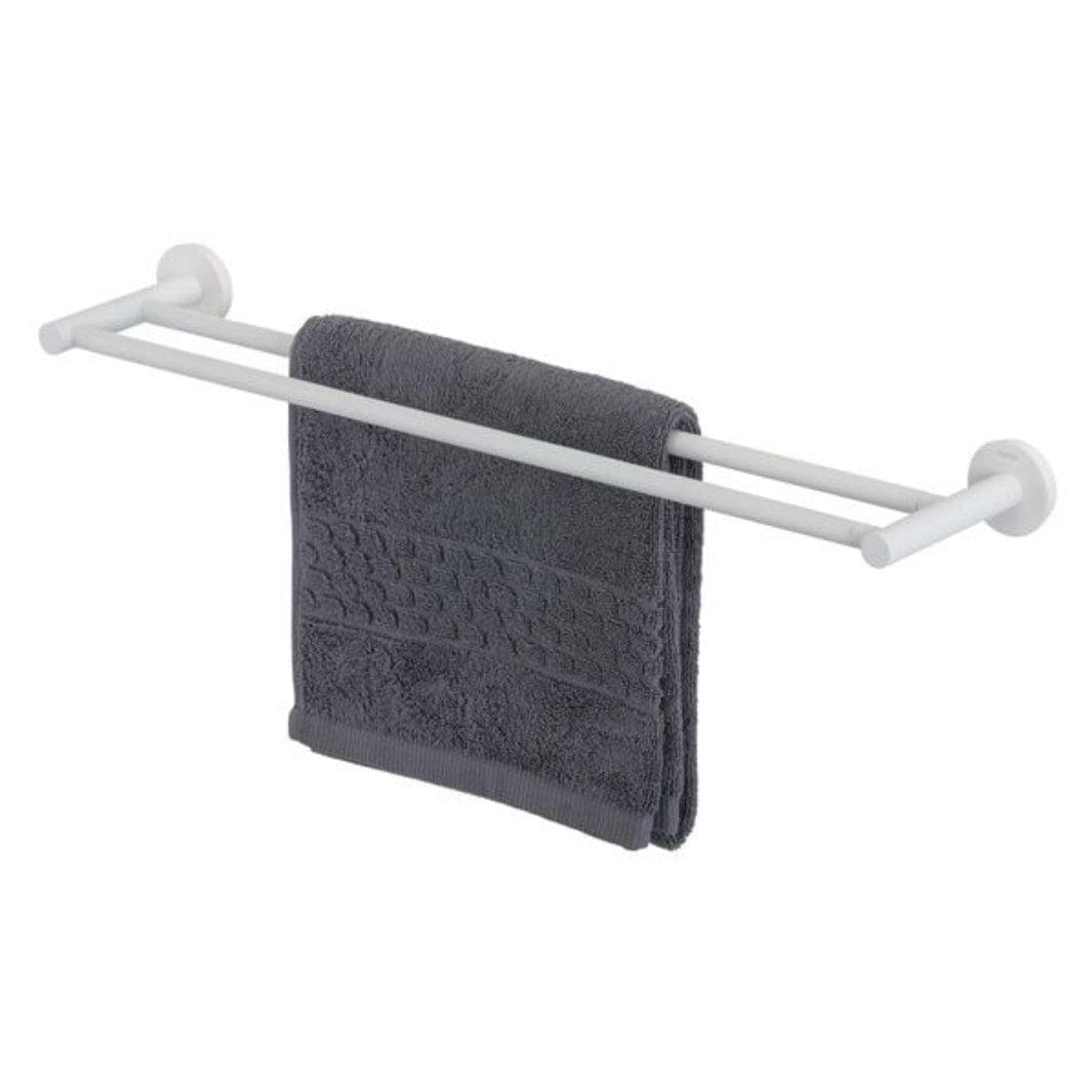 Tiger Urban håndklestang 60 dobbel matt hvit Hvit Tiger Håndkleholder CO-1316230146