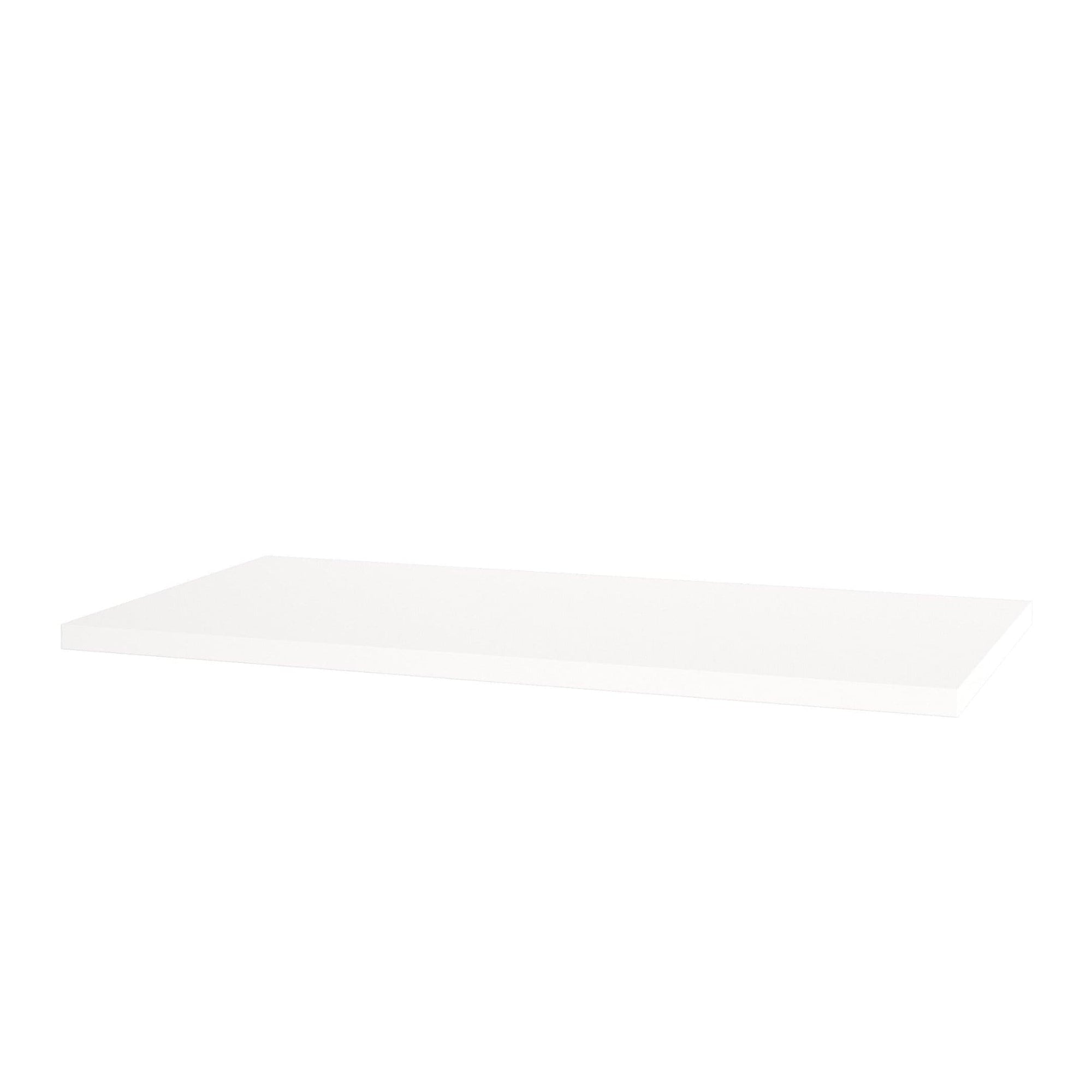 VikingBad MDF Slim Benkeplate PVC for bolleservant Hvit matt / 60cm VikingBad Benkeplate bad VB-009878-07