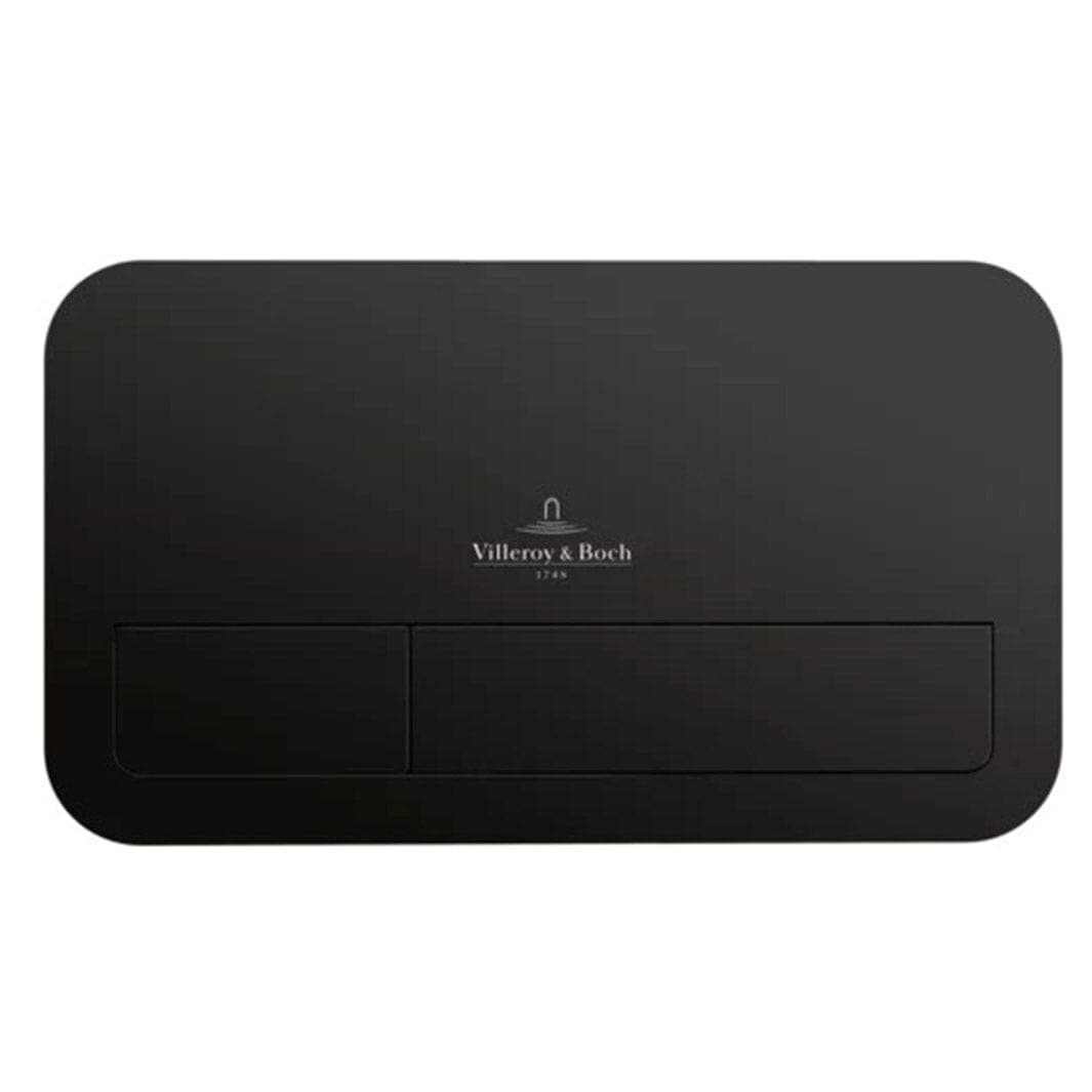Villeroy & Boch ViConnect E200 Trykkplate Svart matt Villeroy & Boch Betjeningsplate og trykknapper VIL-922490AN