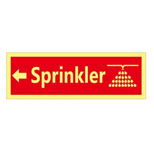 1904 Skilt Sprinklerpil