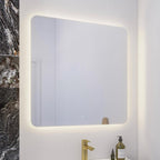 1904 SOTRA buet speil med lys (backlight)