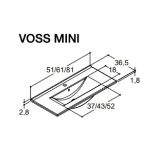 1904 Voss 3-i-1 Slim Møbelpakke