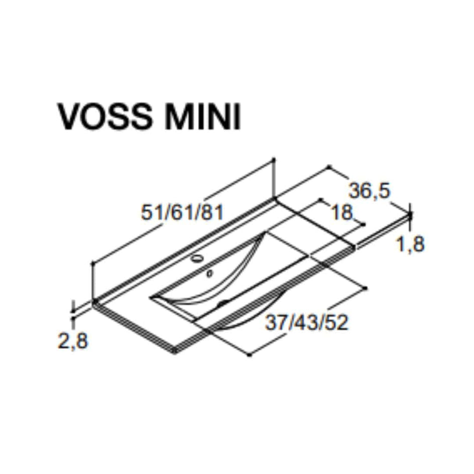 1904 Voss Mini Servant 1904 Møbelservant