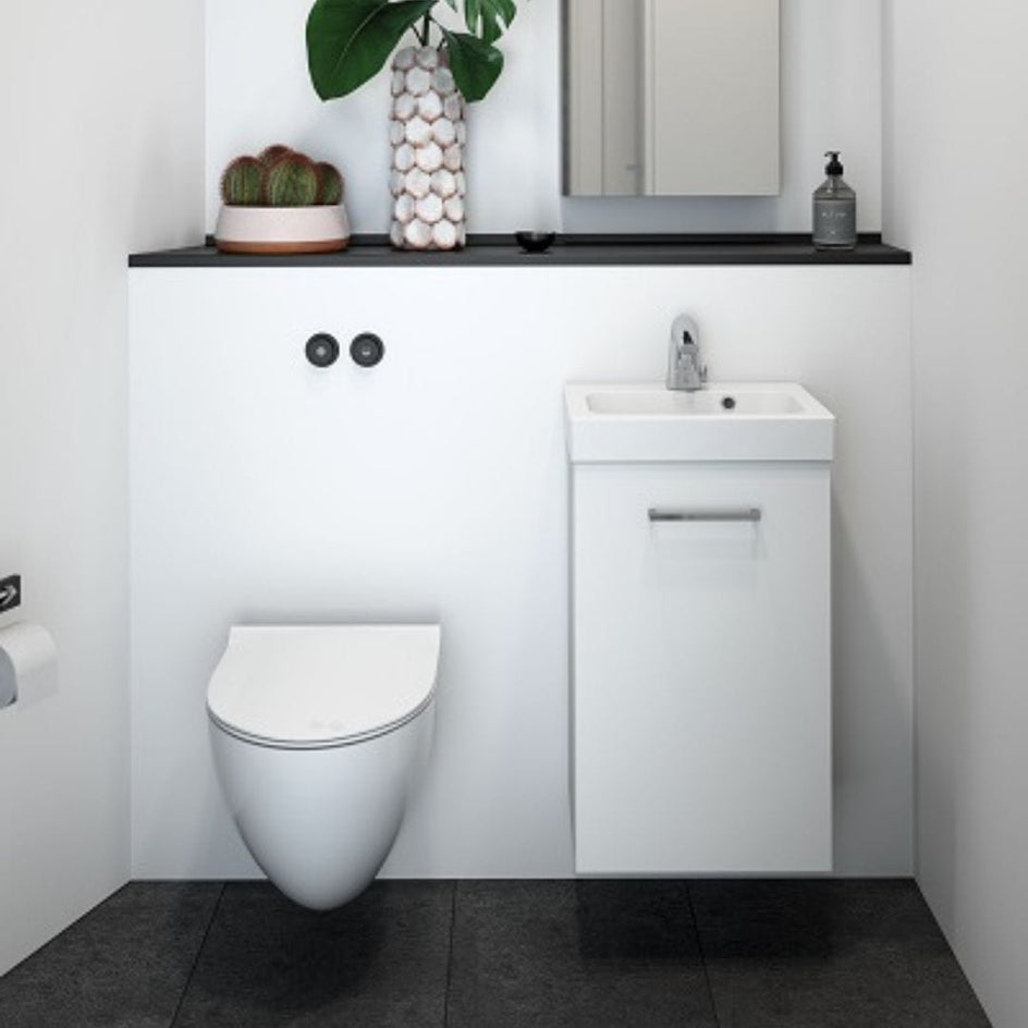1904 Voss Mini Servant H7cm Hvit / 41cm Dansani Møbelservant GRO-6132389