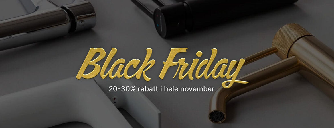 Black Friday kampanje hos Bad.no