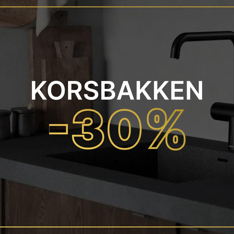 Korsbakken -30% Black Friday kampanje på Bad.no - se hele utvalget her