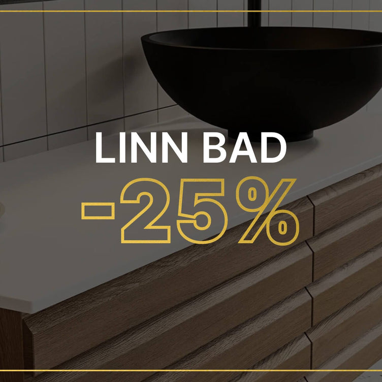 Linn Bad -25% Black Friday kampanje på Bad.no - se hele utvalget her