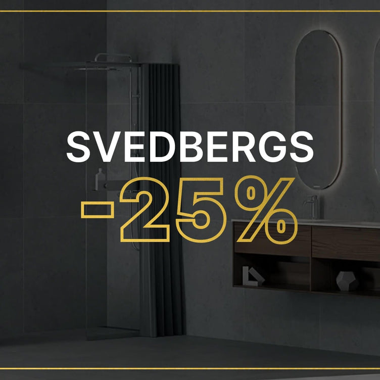 Svedbergs -25% Black Friday kampanje på Bad.no - se hele utvalget her