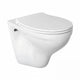 A-collection A4 LUX Vegghengt Toalett Hvit A-collection Vegghengt toalett BUN-AHL6068488