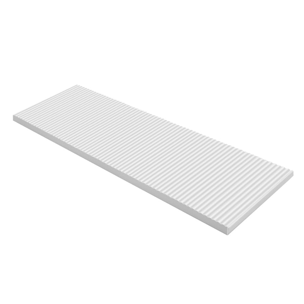 A-Collection Fovere Ribb Skuffefront Hvit matt / 90cm A-collection Tilbehør baderomsinnredning GRO-7043387