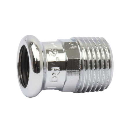Altech CU Nippelmuffe Pressfitting - forkrommet