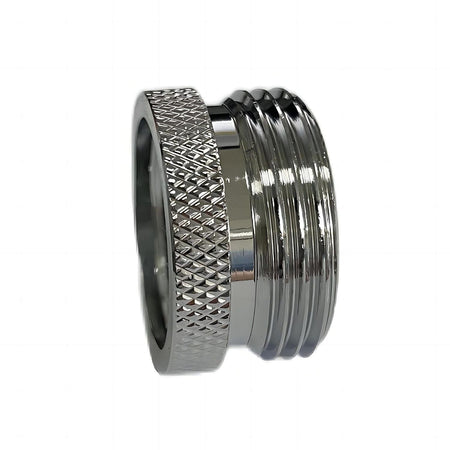 Altech Overgang forkrommet 1/2"-3/4" innv, 3/4-1/2" utv