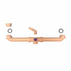 Altech Samlestokk 1 1/2" sentrisk for dobbel kum