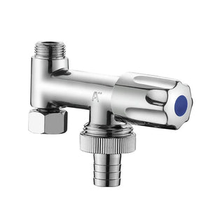 Altech vaskemaskinkran m/ slangetilkobling 3/8" x 3/8" x 3/4"