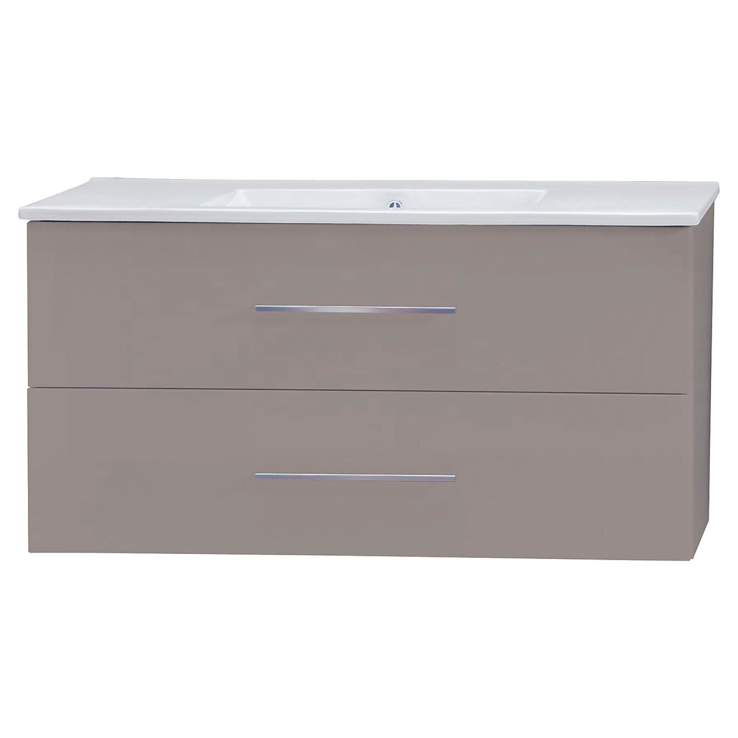 Alterna Malin Underskap m/2skuffer B60-120xD45xH55cm Sand matt / 90cm Alterna Servantskap GRO-7011679