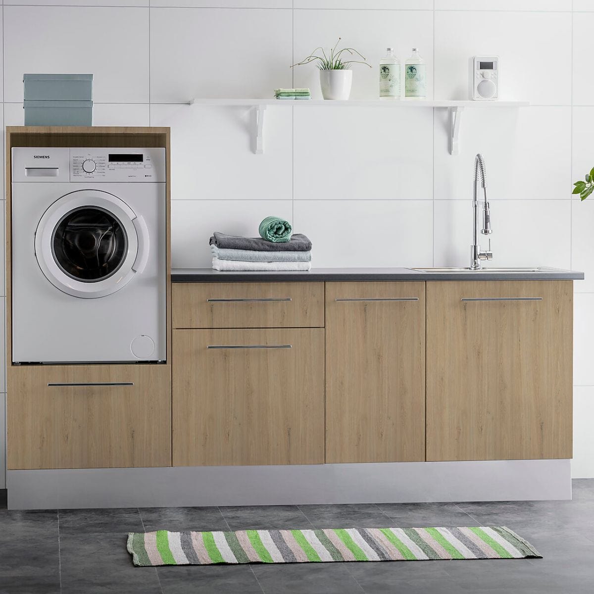 Alterna vaskerom: Dekkside 60x220cm Alterna Dekkside vaskerom