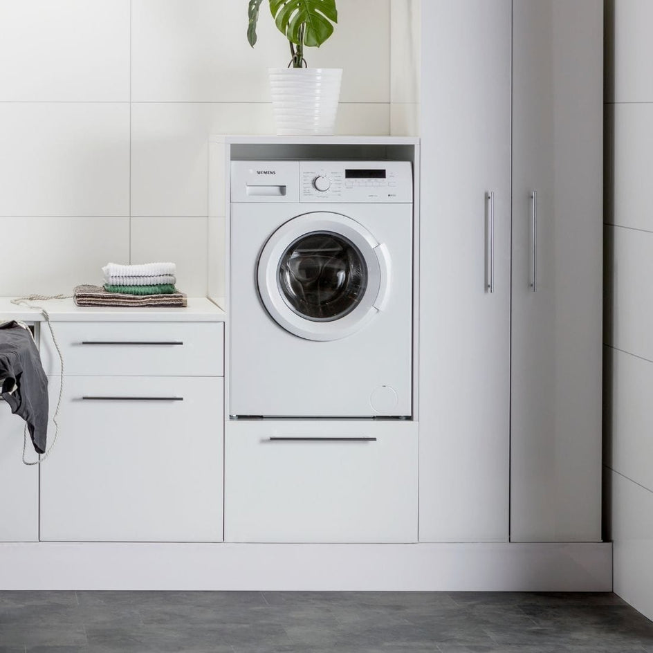 Alterna vaskerom: Lav skuff 63cm for vaskemaskin Alterna Benkeskap vaskerom