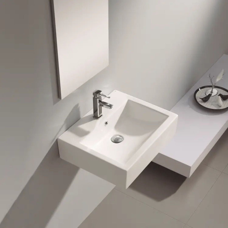 Bathco Sevilla Vegghengt Porselensservant Hvit Bathco Møbelservant KO-7011