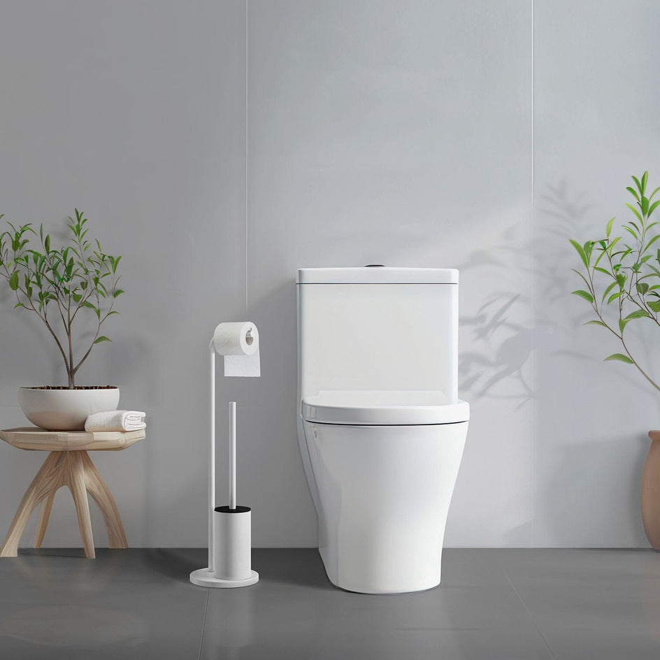 Beslagsboden Curve 1232 Toalettpapirholder / WC-børste Beslagsboden Toalettrullholder