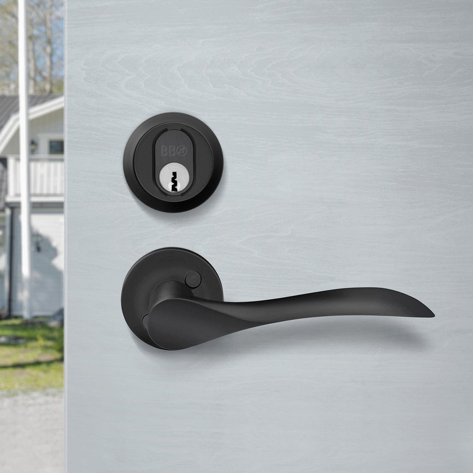 Beslagsboden Design 197 Sylindervrider og Universalring Beslagsboden Dørhåndtak ytterdør