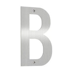 Beslagsboden Rustfri Husbokstav H12cm