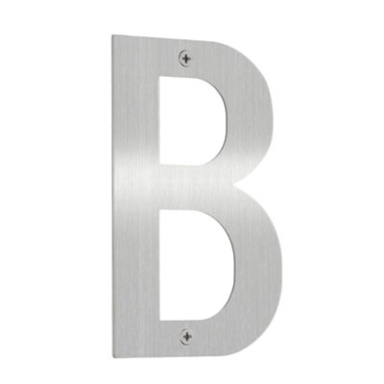 Beslagsboden Rustfri Husbokstav H12cm