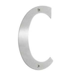 Beslagsboden Rustfri Husbokstav H12cm