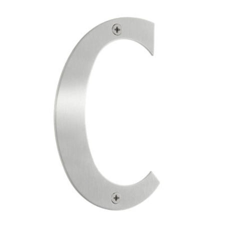 Beslagsboden Rustfri Husbokstav H12cm
