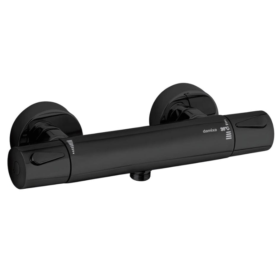 Damixa Hendel for Silhouet dusjtermostat Svart matt Damixa Tilbehør blandebatteri KO-0321761