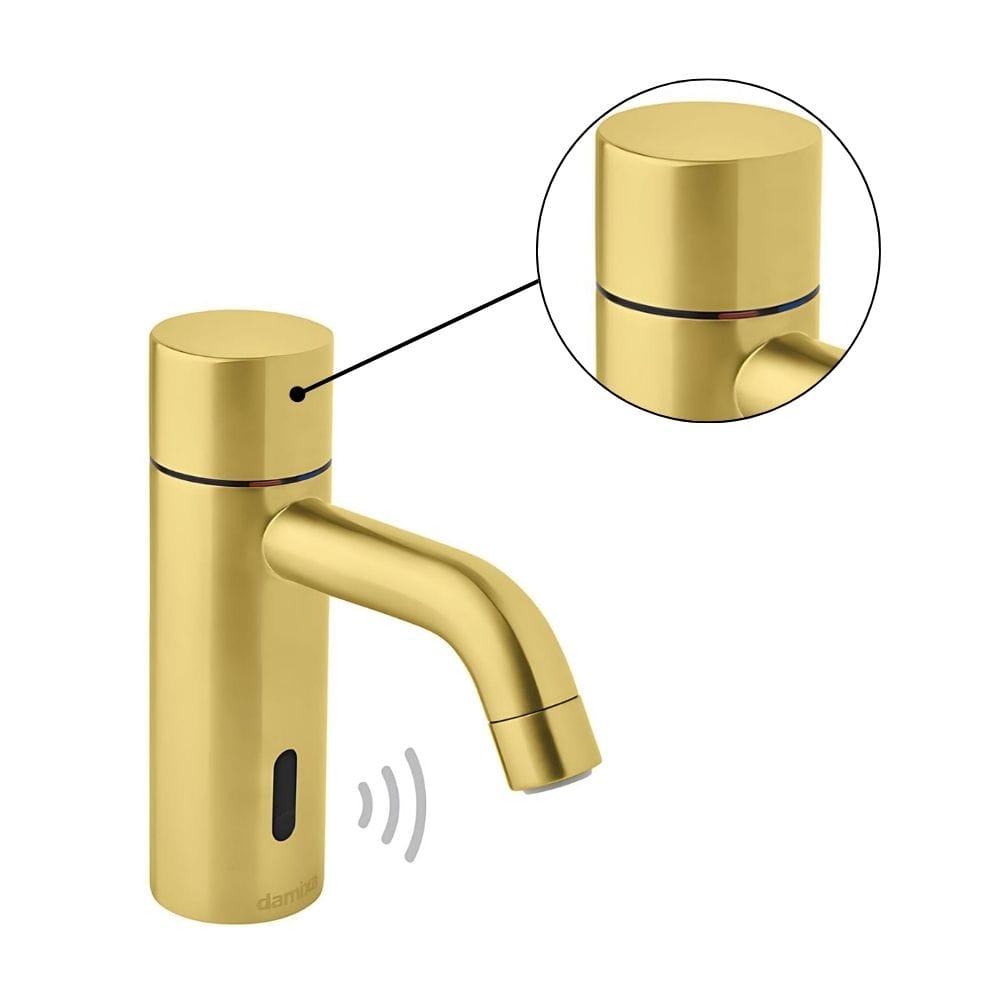 Damixa Hendel for Silhouet Touchless Servantbatteri Børstet messing Damixa Tilbehør blandebatteri KO-9306579
