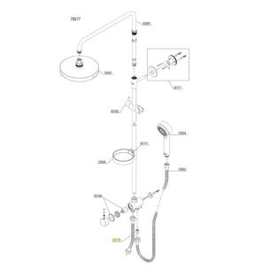 Reservedel: Damixa Slange for 76517