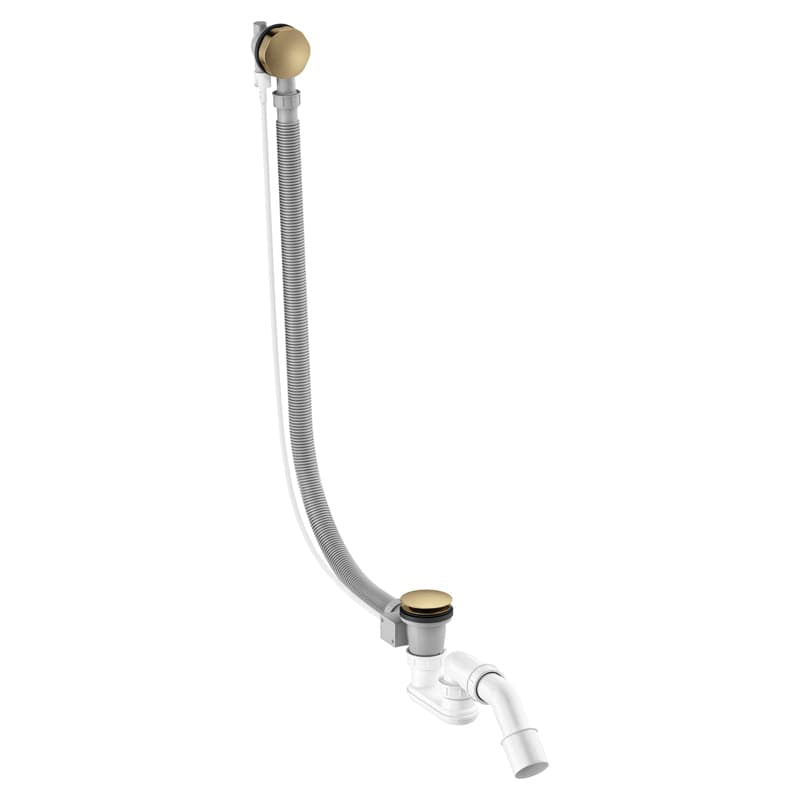 Damixa Soft pex slange M10*1-450mm Børstet bronse Damixa Avløpsslange KO-2388088