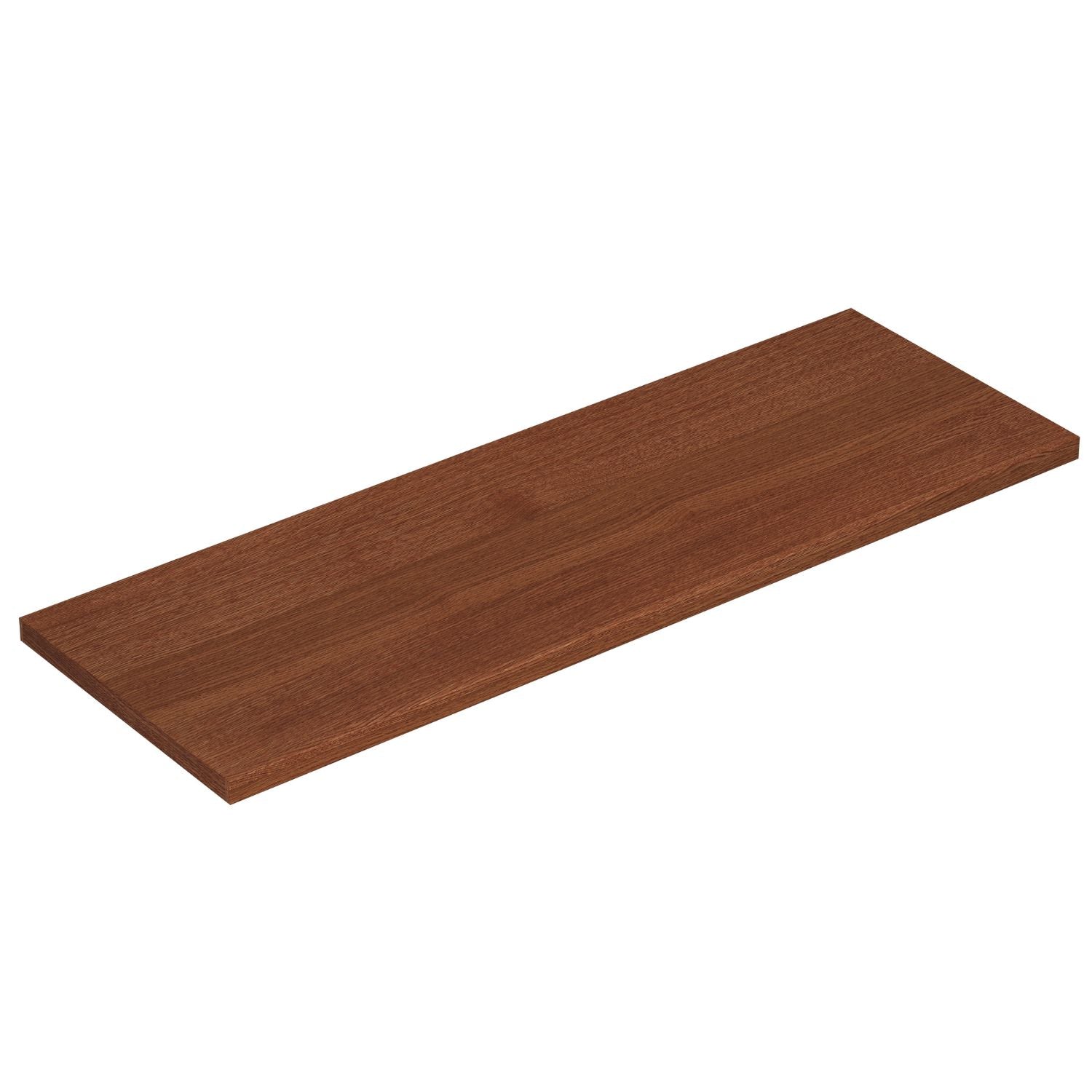 Dansani Calidris benkeplate D41,2 B40-240cm Rødbrun eik / 120cm Dansani Benkeplate bad DA-187412077