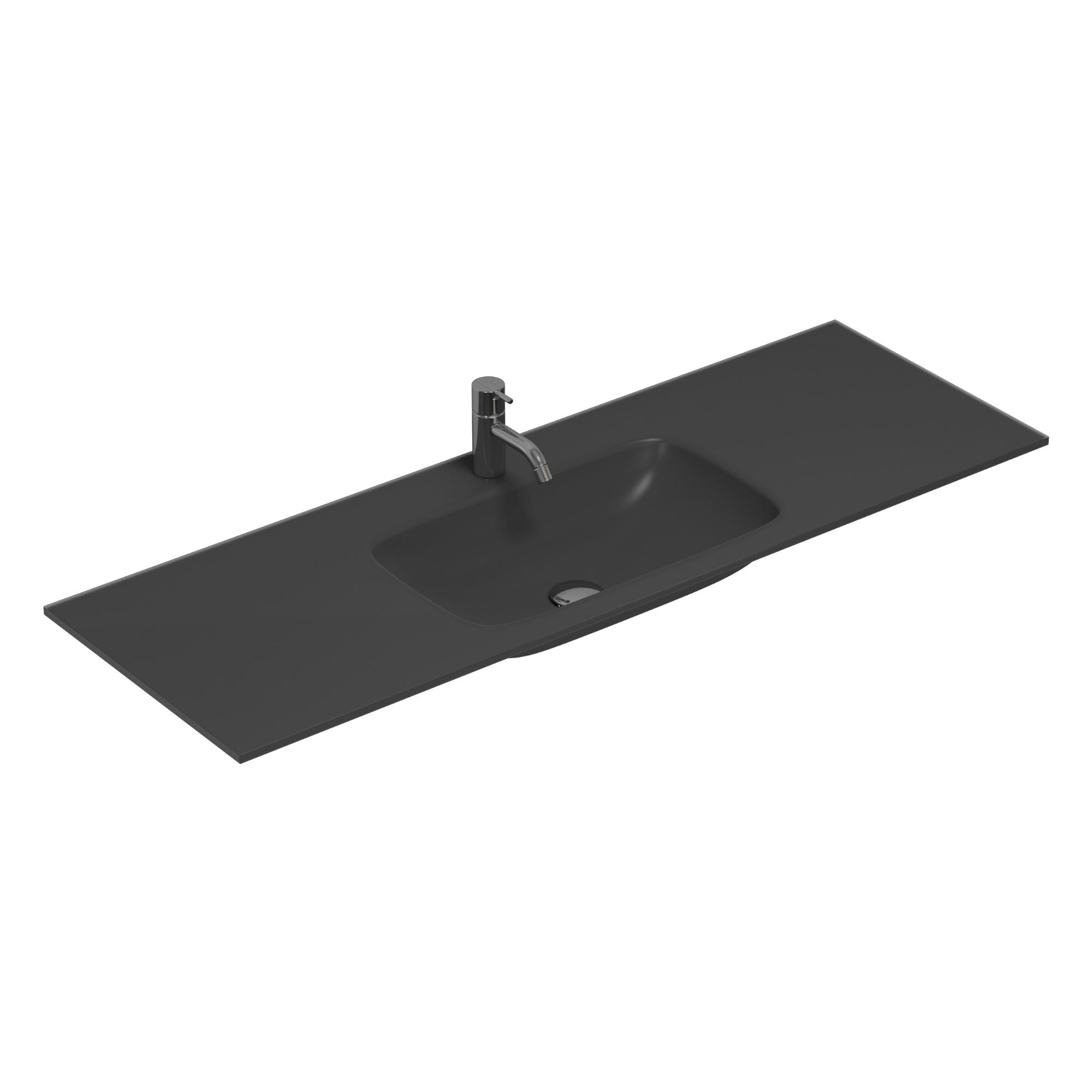 Dansani Calidris Form Servant B61-121xH1xD40cm Mørk grå matt / 121cm Dansani Møbelservant DA-630722107