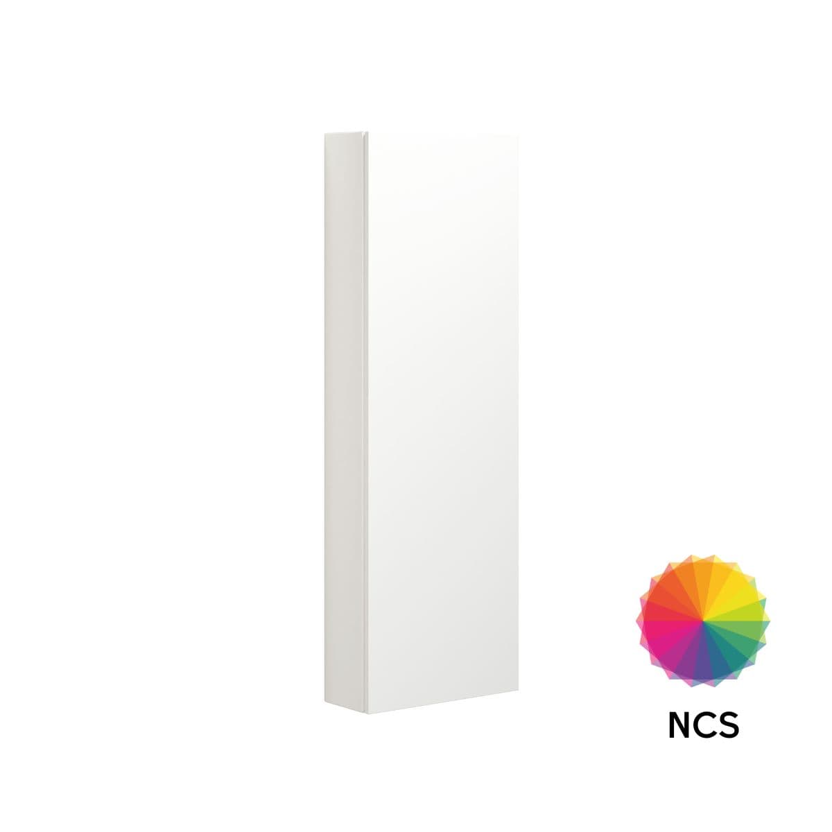 Dansani CALIDRIS Glatt Høyskap 1 dør D16cm NCS farge / 120cm / Høyre hengslet Dansani Høyskap bad DA-C63-1199