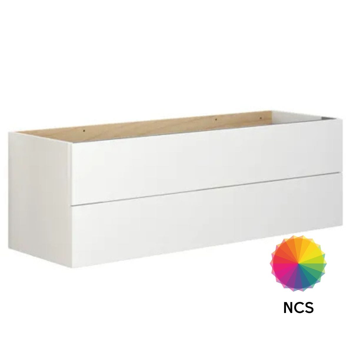 Dansani Calidris Glatt Servantskap D40cm 2 skuff NCS farge / 120cm dobbel Dansani Servantskap DA-C10-1099
