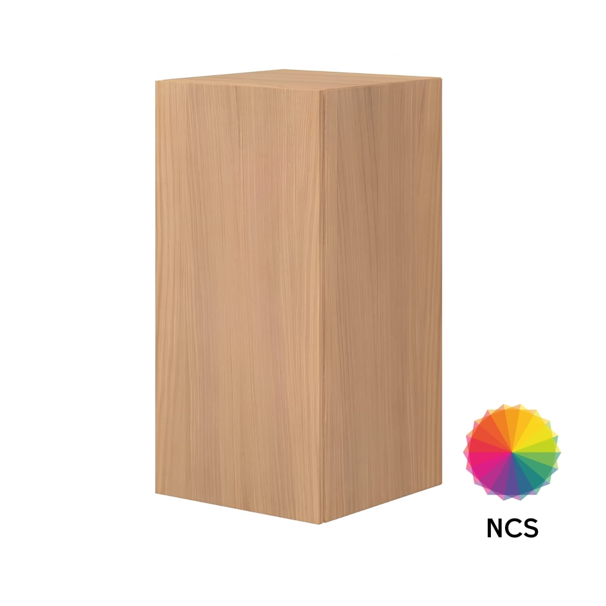 Dansani Calidris Glatt Skap 1 dør D40cm NCS eik / Venstre Dansani Sideskap bad DA-C38-1266